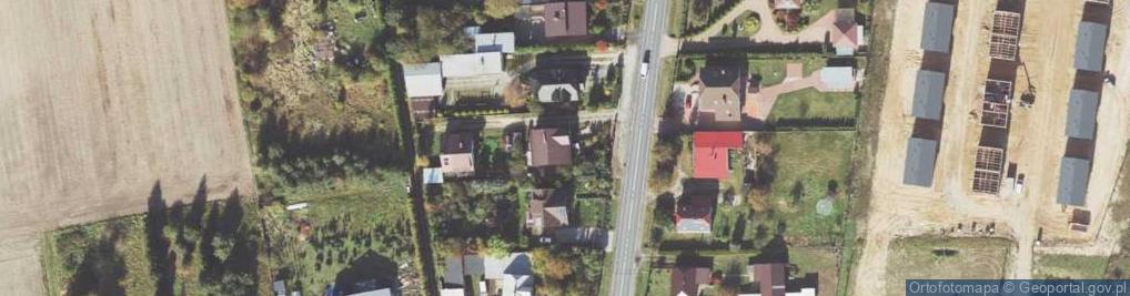 Zdjęcie satelitarne Krajowa ul.