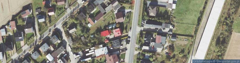 Zdjęcie satelitarne Krajowa ul.