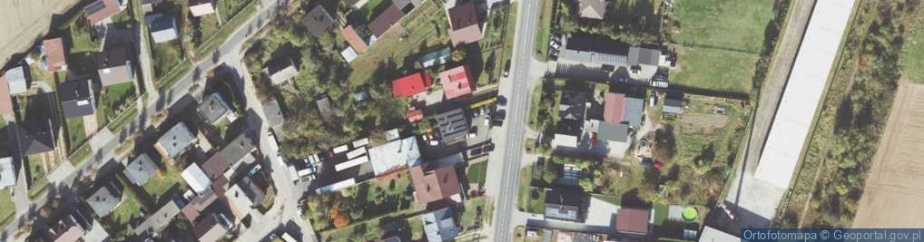 Zdjęcie satelitarne Krajowa ul.