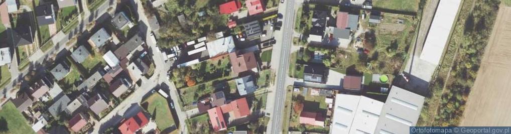Zdjęcie satelitarne Krajowa ul.