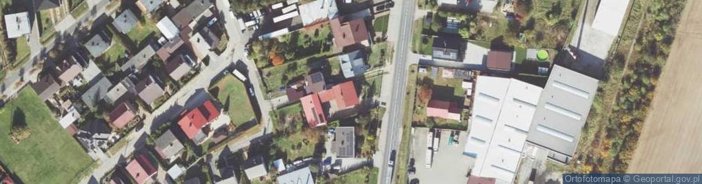 Zdjęcie satelitarne Krajowa ul.