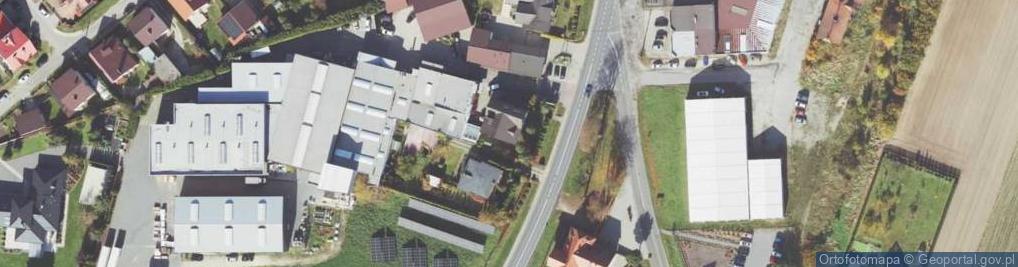 Zdjęcie satelitarne Krajowa ul.