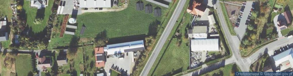 Zdjęcie satelitarne Krajowa ul.