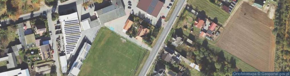 Zdjęcie satelitarne Krajowa ul.