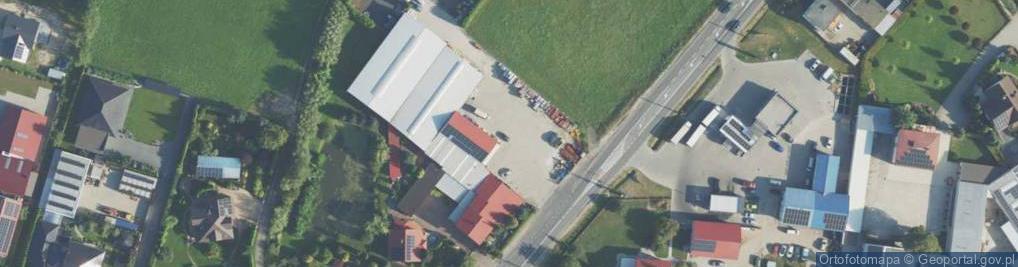 Zdjęcie satelitarne Krajowa ul.