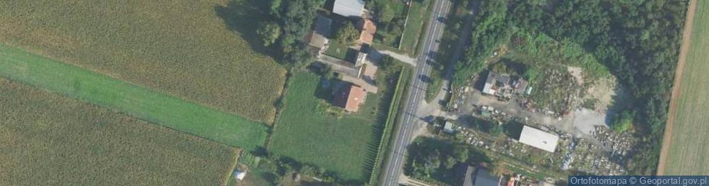 Zdjęcie satelitarne Krajowa ul.