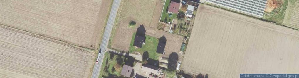 Zdjęcie satelitarne Krajowa ul.