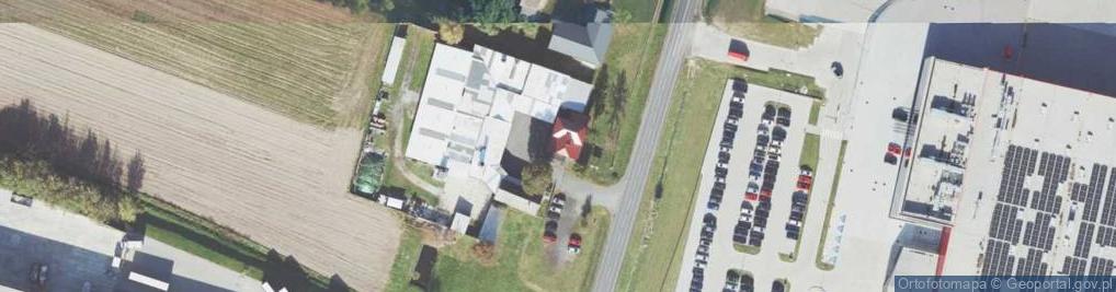 Zdjęcie satelitarne Krajowa ul.