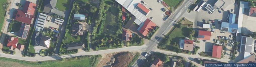 Zdjęcie satelitarne Krajowa ul.