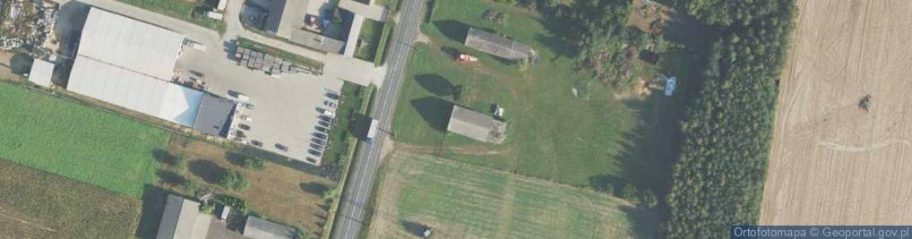 Zdjęcie satelitarne Krajowa ul.