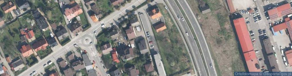 Zdjęcie satelitarne Króla Kazimierza Wielkiego ul.