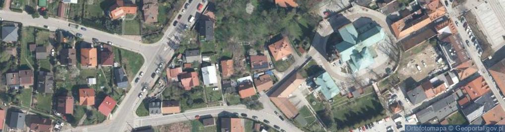 Zdjęcie satelitarne Królowej Jadwigi ul.