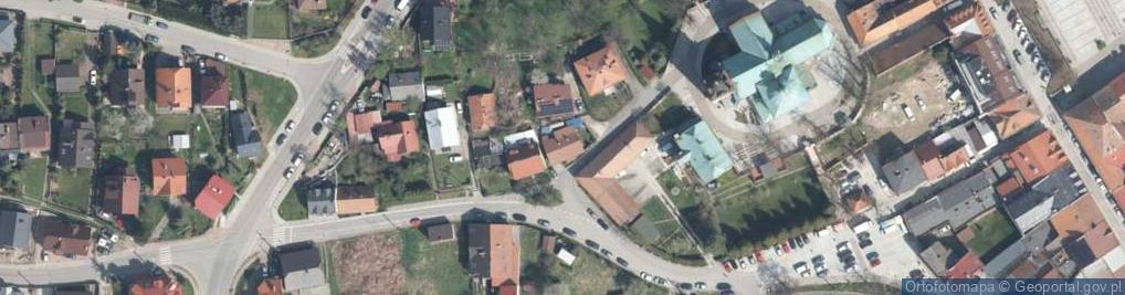 Zdjęcie satelitarne Królowej Jadwigi ul.