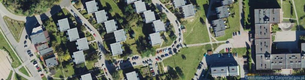 Zdjęcie satelitarne Króla Kazimierza Wielkiego ul.