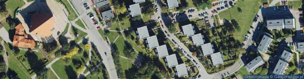 Zdjęcie satelitarne Króla Kazimierza Wielkiego ul.
