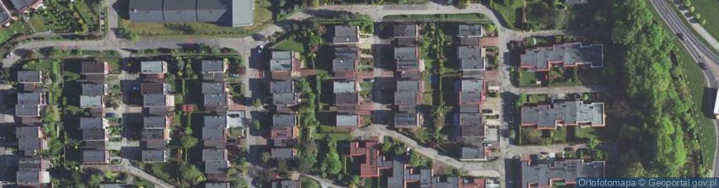 Zdjęcie satelitarne Krzywoń Anieli ul.