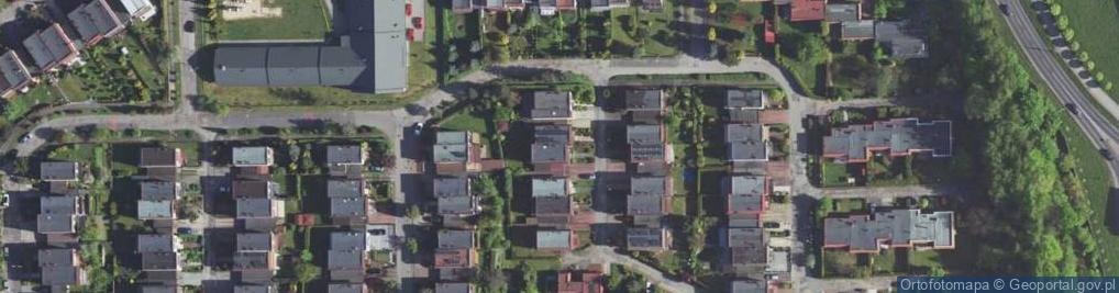 Zdjęcie satelitarne Krzywoń Anieli ul.