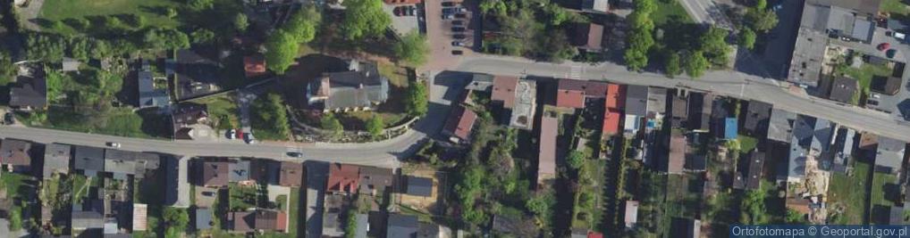 Zdjęcie satelitarne Królowej Jadwigi ul.
