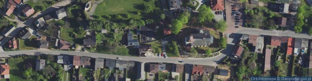 Zdjęcie satelitarne Królowej Jadwigi ul.