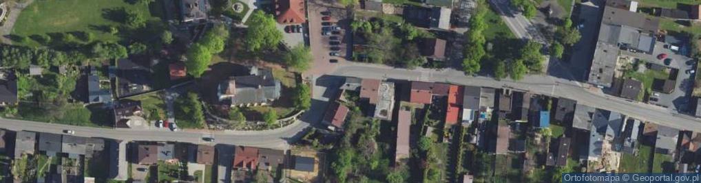 Zdjęcie satelitarne Królowej Jadwigi ul.