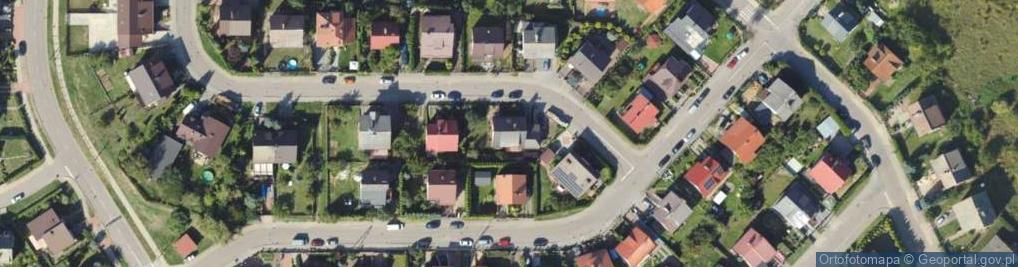 Zdjęcie satelitarne Krucza ul.