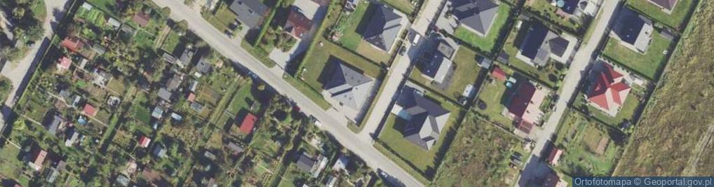 Zdjęcie satelitarne Kryształowa ul.