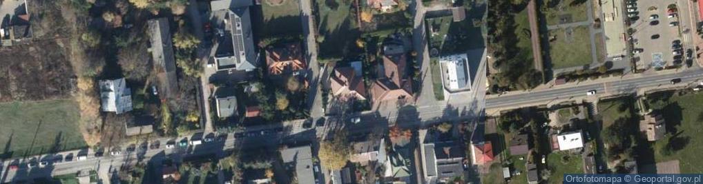 Zdjęcie satelitarne Krasickiego Ignacego, bp. ul.
