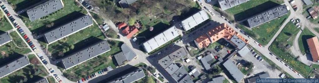 Zdjęcie satelitarne Krańcowa ul.
