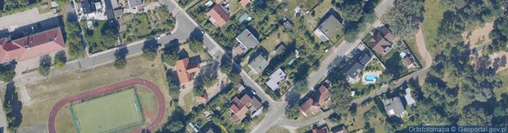 Zdjęcie satelitarne Kręta ul.