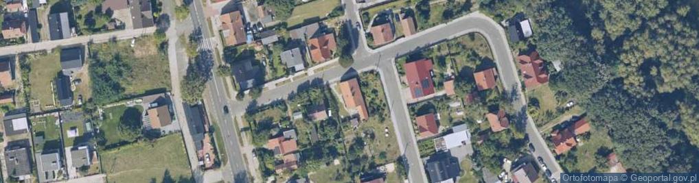 Zdjęcie satelitarne Kręta ul.