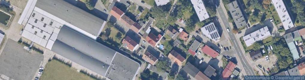 Zdjęcie satelitarne Królowej Jadwigi ul.