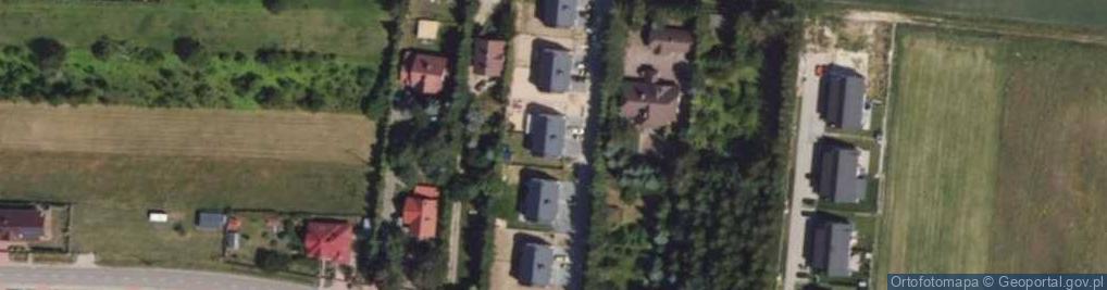 Zdjęcie satelitarne Królewskie Wzgórza ul.