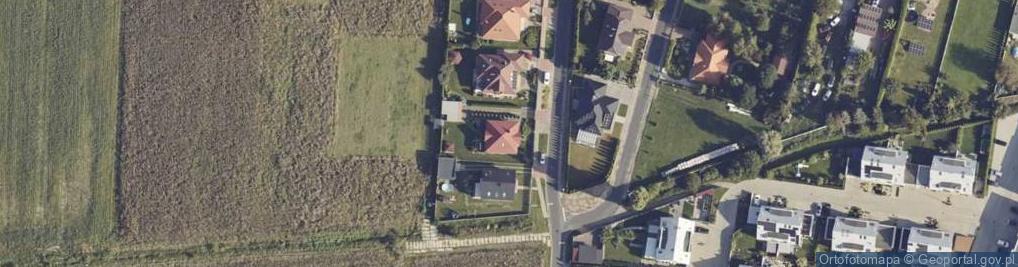 Zdjęcie satelitarne Krótka ul.