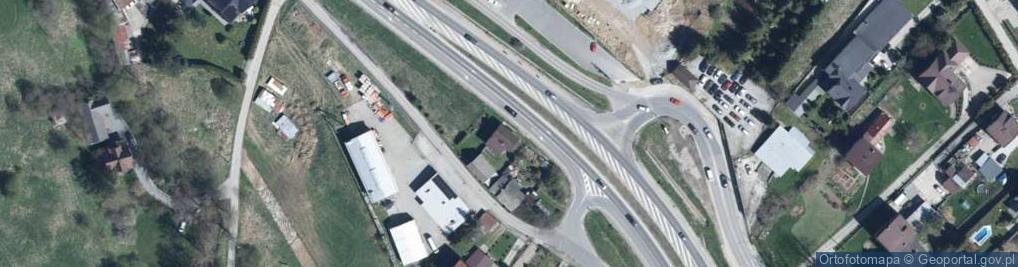 Zdjęcie satelitarne Krakowska ul.