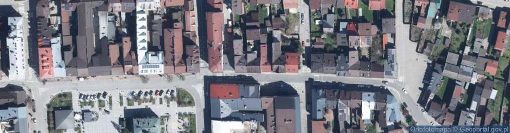 Zdjęcie satelitarne Króla Jana III Sobieskiego ul.