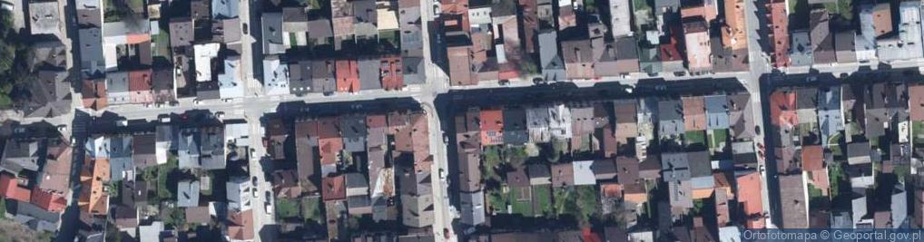 Zdjęcie satelitarne Króla Kazimierza Wielkiego ul.