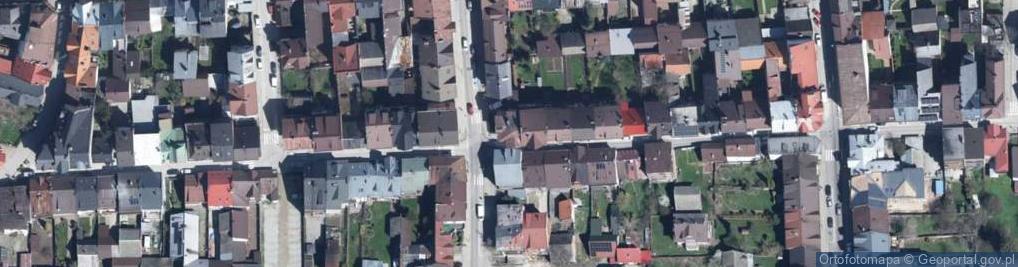 Zdjęcie satelitarne Króla Kazimierza Wielkiego ul.