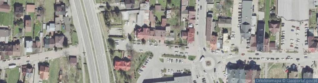 Zdjęcie satelitarne Królowej Jadwigi ul.