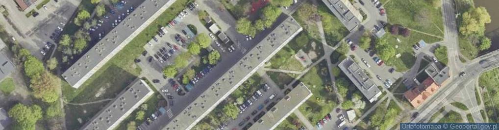 Zdjęcie satelitarne Króla Bolesława Chrobrego ul.