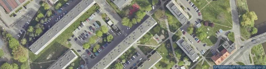Zdjęcie satelitarne Króla Bolesława Chrobrego ul.