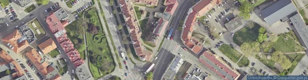 Zdjęcie satelitarne Króla Bolesława Chrobrego ul.