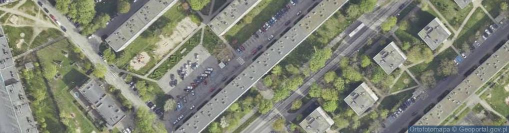 Zdjęcie satelitarne Króla Bolesława Chrobrego ul.