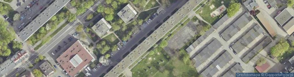 Zdjęcie satelitarne Króla Bolesława Chrobrego ul.