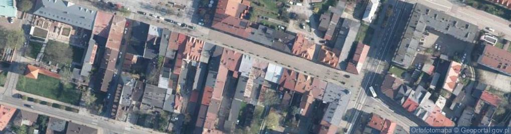 Zdjęcie satelitarne Krakowska ul.