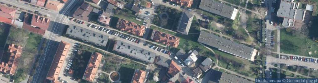 Zdjęcie satelitarne Krakowskie Przedmieście ul.