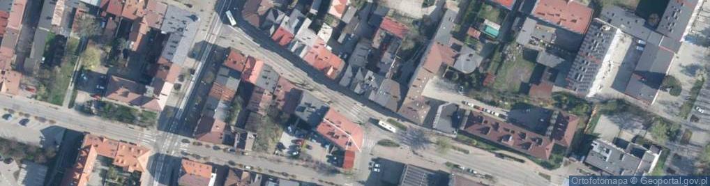 Zdjęcie satelitarne Króla Kazimierza Wielkiego ul.