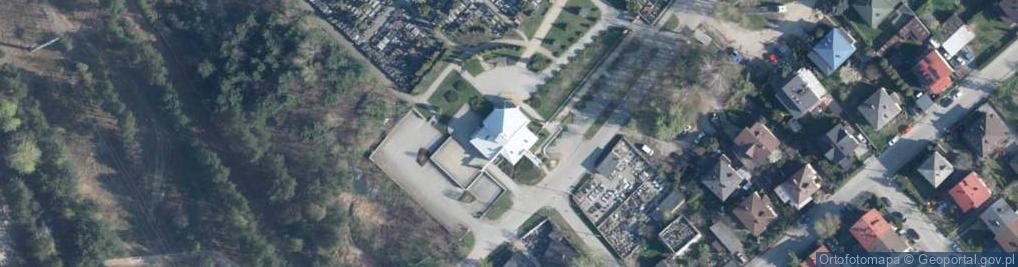 Zdjęcie satelitarne Kruszcowa ul.