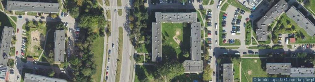 Zdjęcie satelitarne Krasickiego Ignacego, bp. ul.