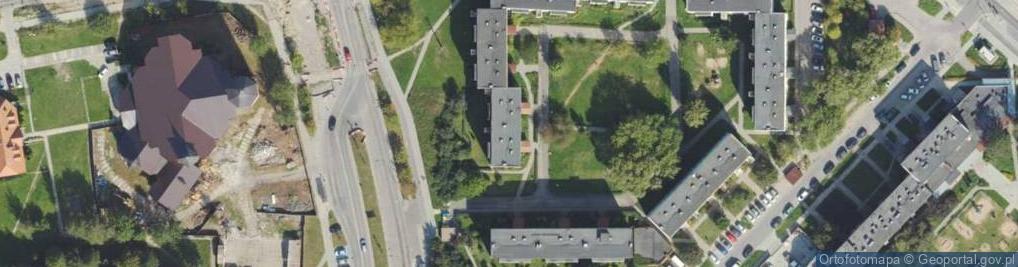 Zdjęcie satelitarne Krasickiego Ignacego, bp. ul.