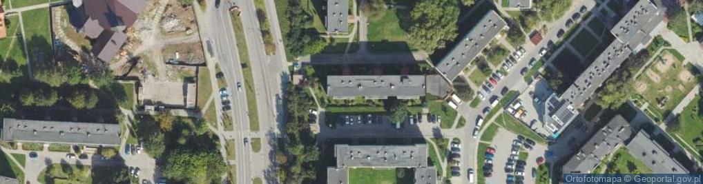 Zdjęcie satelitarne Krasickiego Ignacego, bp. ul.